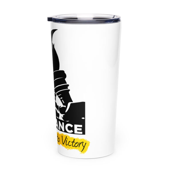 Tapered stainless steel tumbler - Image 3