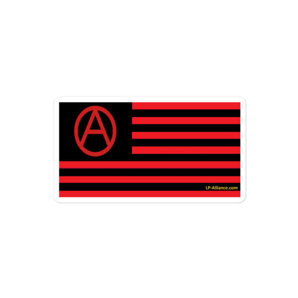 Anarchy in the USA Sticker - Image 2